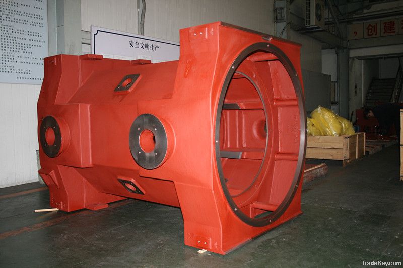 Industrial motor shell