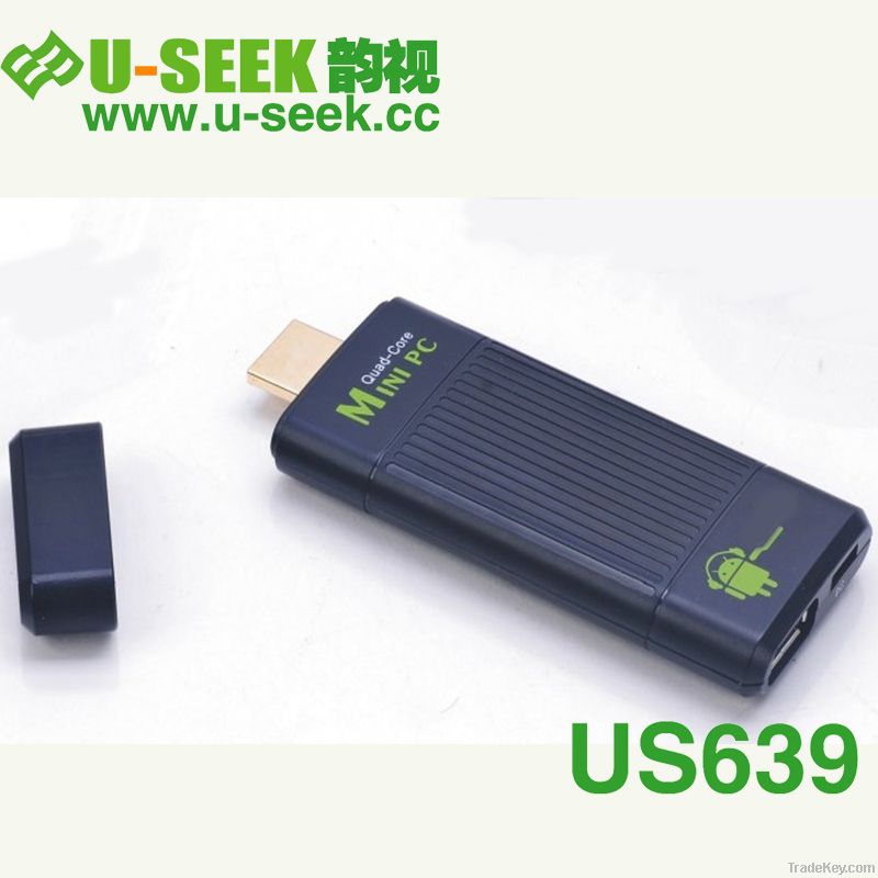 Android 4.1 Quad-Core 1.8GHz WiFi TV Stick (US639)