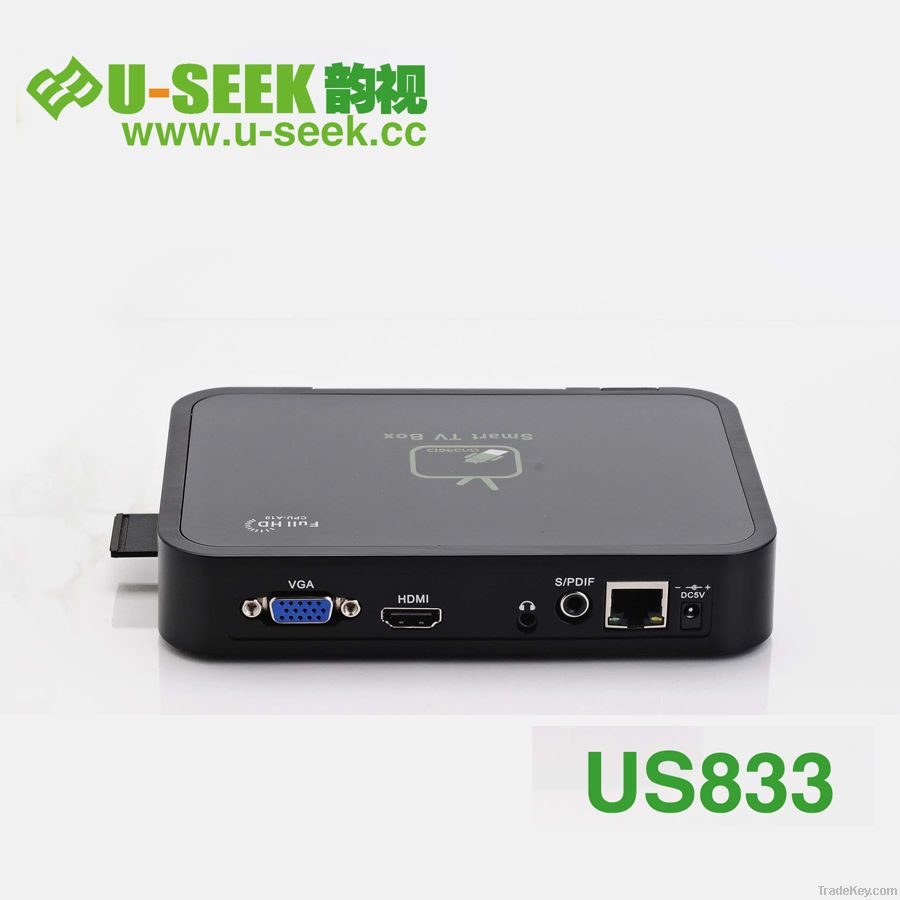 Android 4.2 WiFi TV Box (US833)