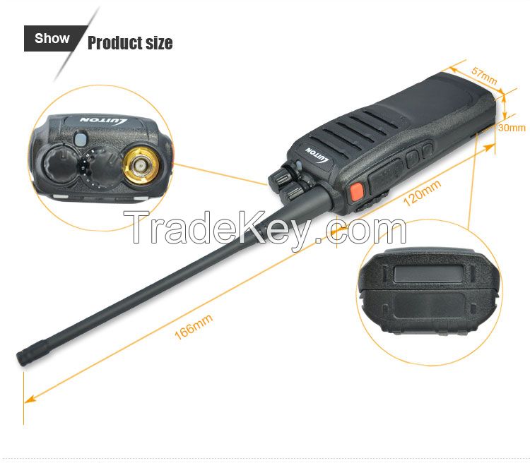 Hot-selling LT-558UV 2 band walkie talkie