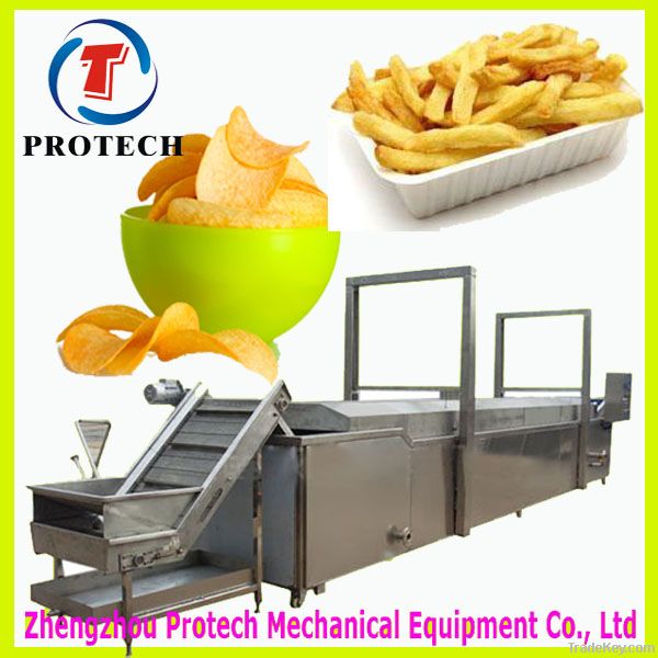 Frozen fries making machine/potato chips making machine