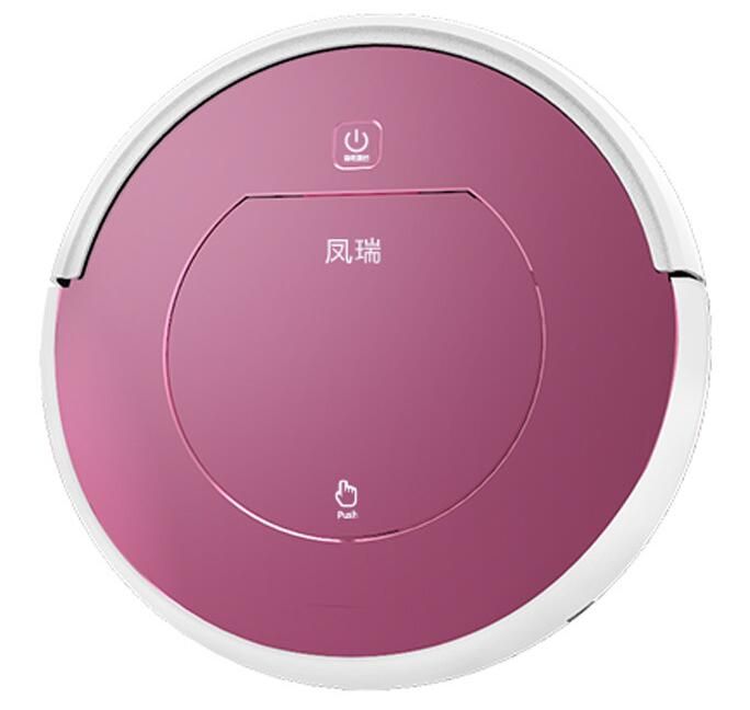 Smart Vacuum Cleaner  Robot Automatic Floor Sweeper Pink WFVR06
