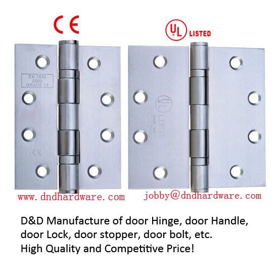Stainless Steel Door Hinge-CE, UL Certificate