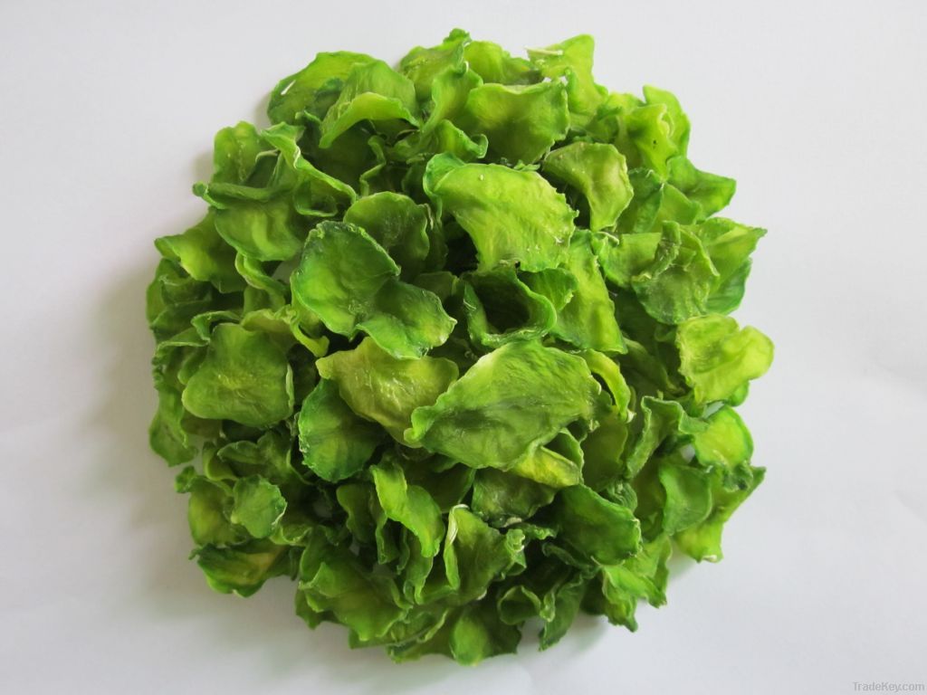 dehydrated lettuce