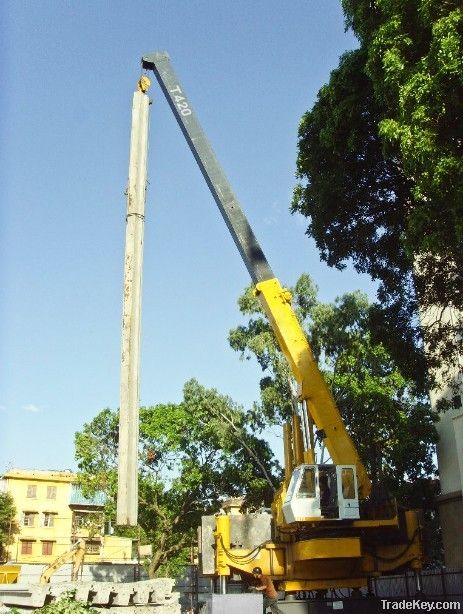 Staic Hydraulic Pile Driver