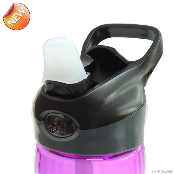 700ml PCTG plastic water bottle with straw, BPA free, FDA
