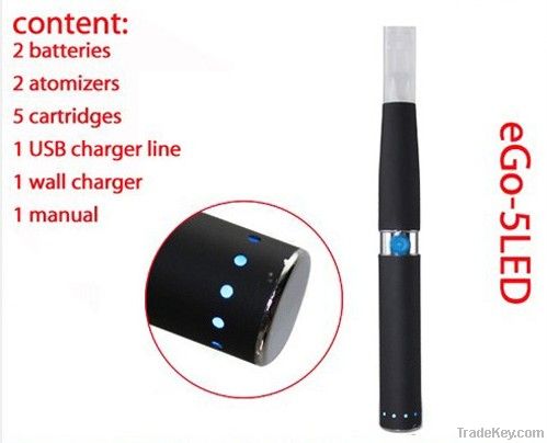 high quality , popular electronic cigarette EGO-T With LED light(ego-t
