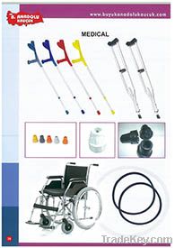 RUBBER CUSHION CRUTCH PAD , WHEELCHAIR  TIRE