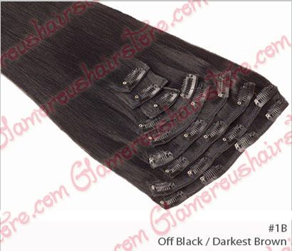 Clip in hair extension 0002