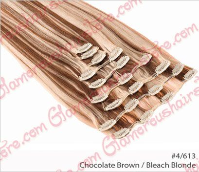 Clip in hair extension 0004