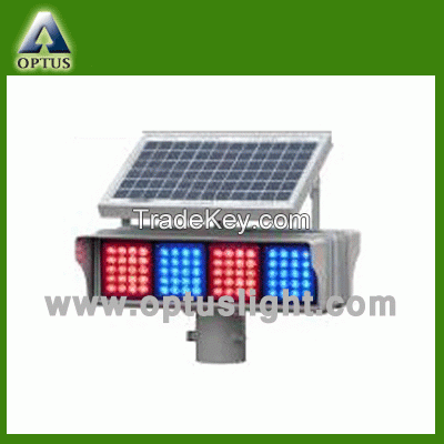 LED traffic light, solar LED traffic light, traffic signal, warning light