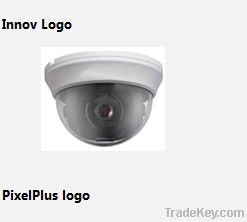 INNOV 1/3'' DIS Plastic Dome Camera CMOS 700TVL