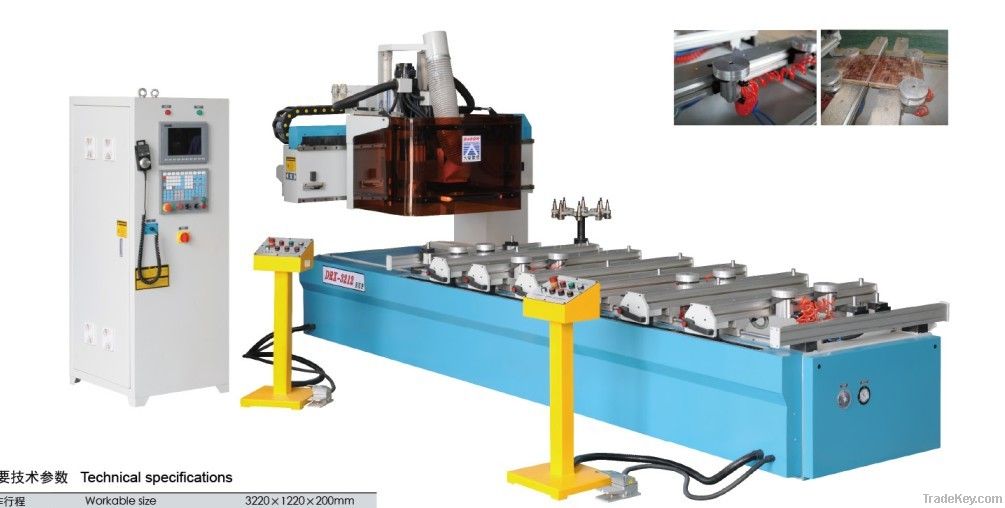 cantilever cnc router, woodcutting machine
