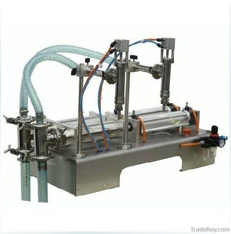 Pneumatic Liquid Piston filler, Liquor Filling Machine(10-100ml) for pe