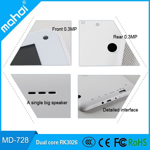 7 inch tablet pc with android 4.2