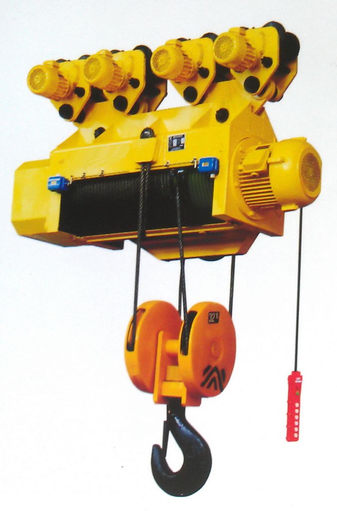 HC08/16/25 large capacity electric wire rope hoist