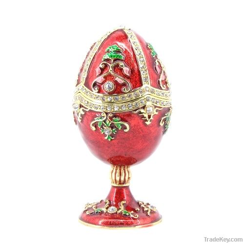 2013 New Design Easter Egg Shaped Jewelry Box(qf3388)