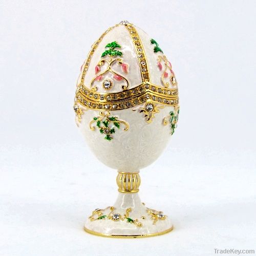 2013 New Design Easter Egg Shaped Jewelry Box(qf3388)