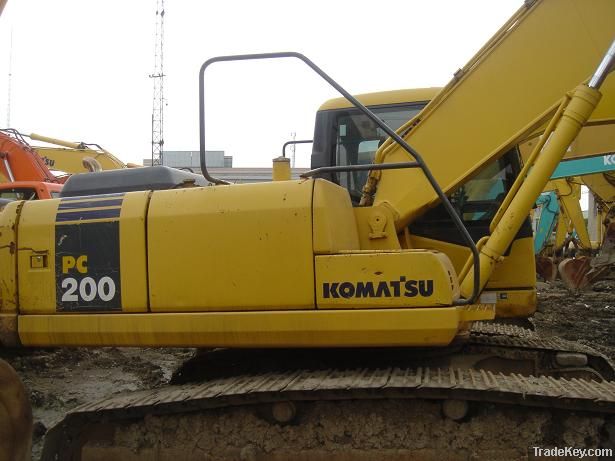 Used Komatsu PC200-7 Excavator