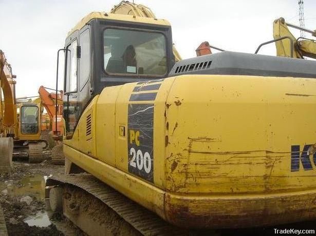 Used Komatsu PC200-7 Excavator