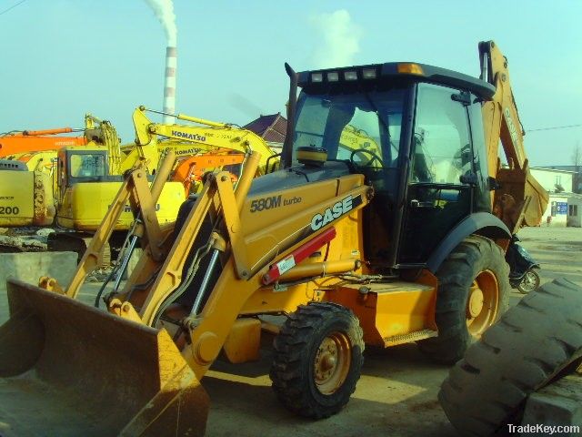 Used Backhoe Loader, Case 580M