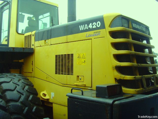 Used Komatsu Loader, WA420-3