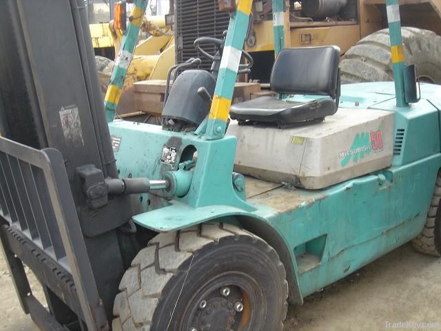 Used Mitsubishi Forklift, 5T Forklift