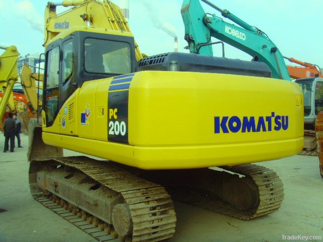 Second hand Komatsu Excavator, PC200-7