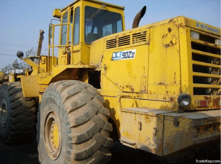 Used Kawasaki 90z Wheel Loader, Excellent condition