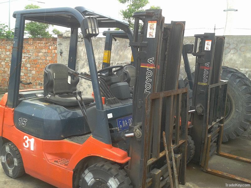 Second hand Forklift, Toyota FD15