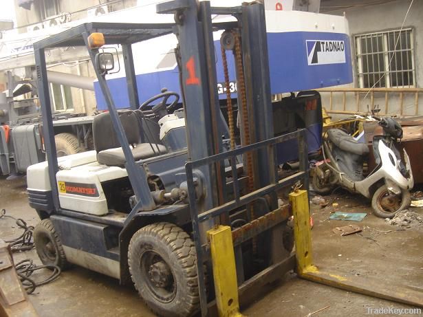 Second hand Komatsu Forklift, FD25