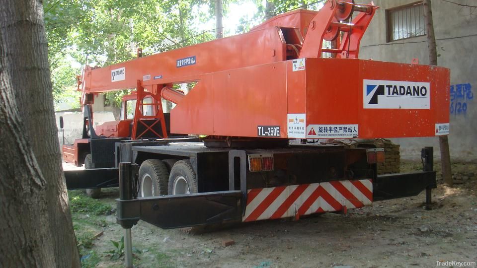 Used Truck Crane Tadano TL250E