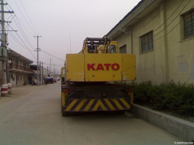 Used KATO Truck Crane NK350E, Original