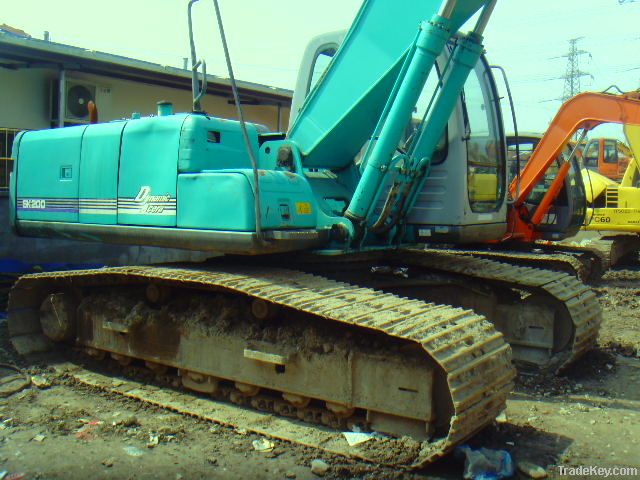 Used Excavator Kobelco SK200-6, Original Japan