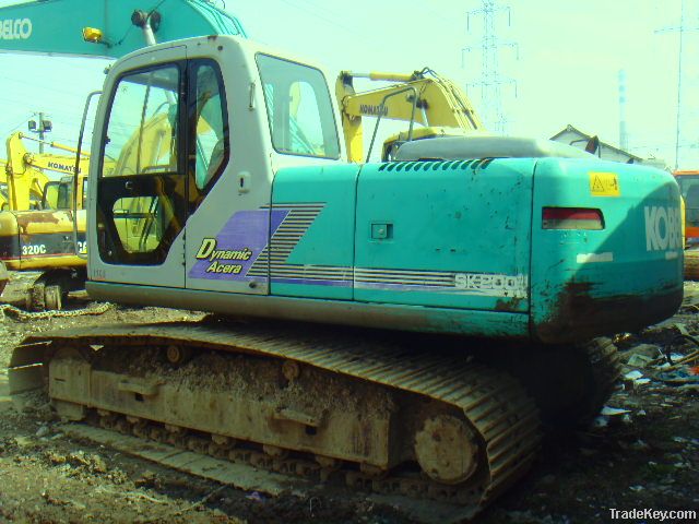 Used Excavator Kobelco SK200-6, Original Japan