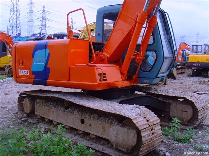 Used Hitachi Crawler Excavator EX120-3, Good Condition