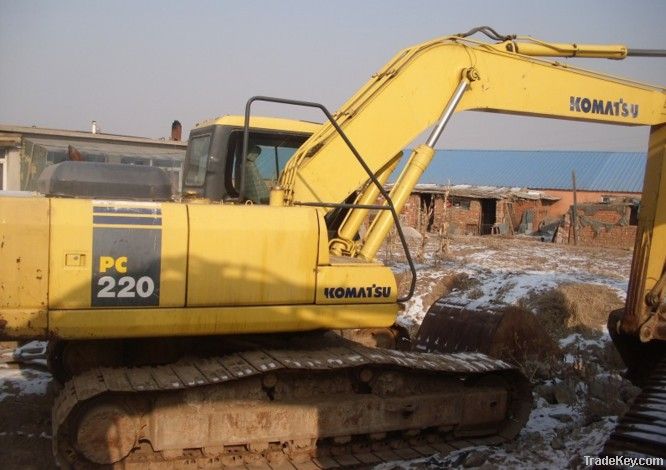 Second hand Komatsu PC220-7 Excavator