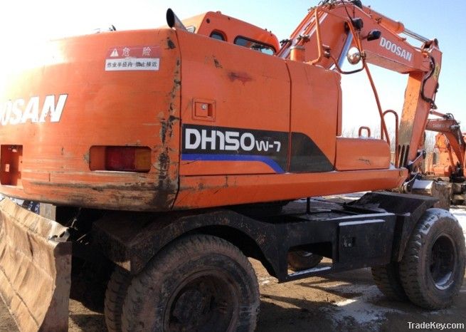 USED Wheel Excavator Doosan DH150W-7(Used)