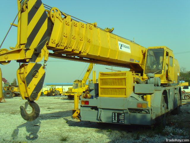 Used Tadano Rough Terrain Crane GR500E
