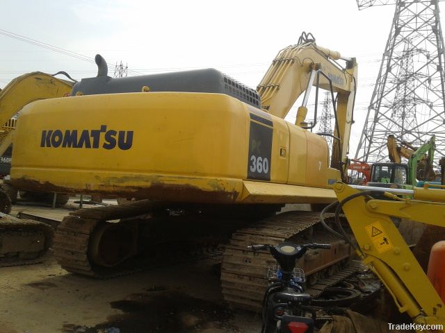Used Hydraulic Excavator, Komatsu PC360-7