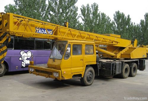 Used Tadano TL250E Truck Crane, Original