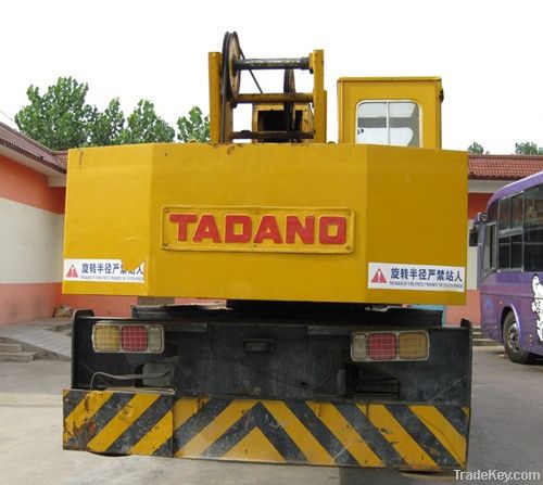 Used Tadano TL250E Truck Crane, Original