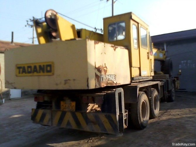 Used Mobile Crane, Tadano TL250E