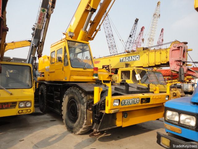 Used Full Hydraulic Rough Terrain Crane