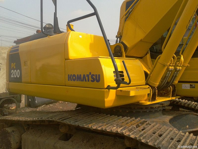 Used Komatsu Excavator PC200-8