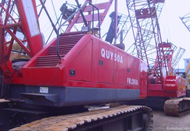 Second hand Hydraulic Crawler Crane for Sale