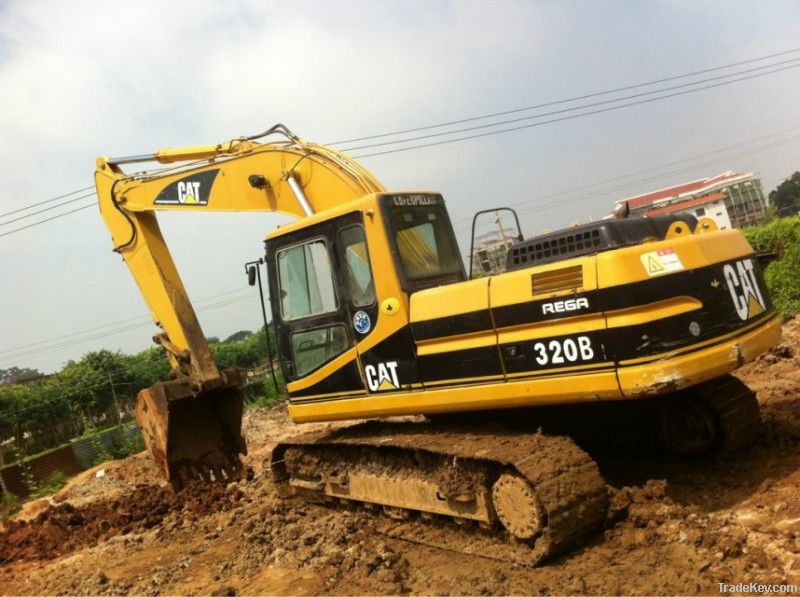 Used Caterpillar 320B Excavator, Original Japan