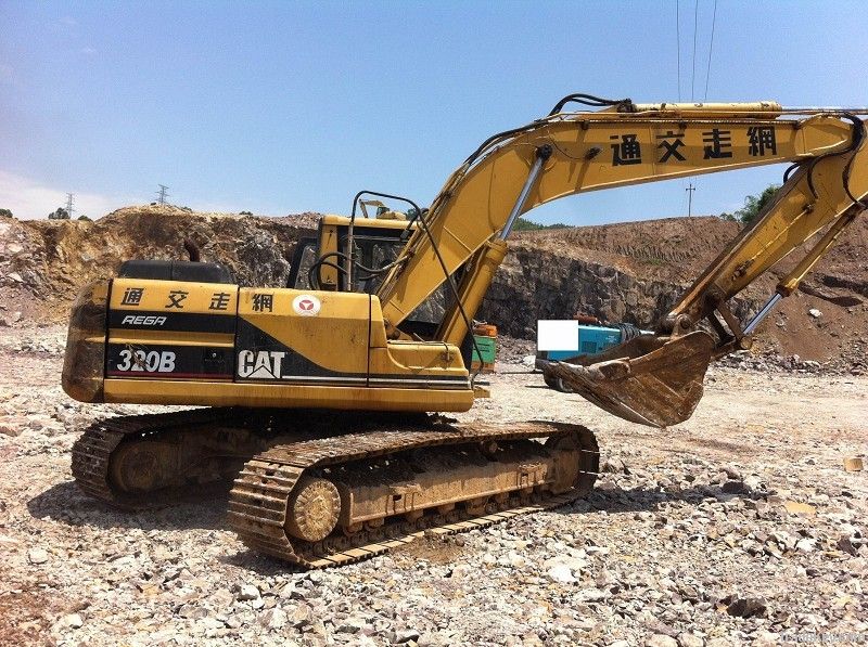 Used Caterpillar 320B Excavator, Original Japan