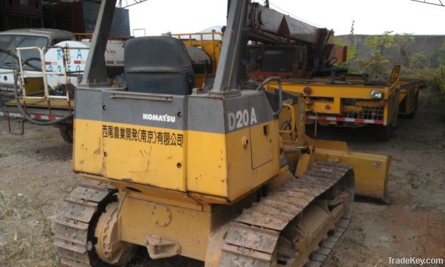 Used Small Bulldozer, Komatsu D20A-7