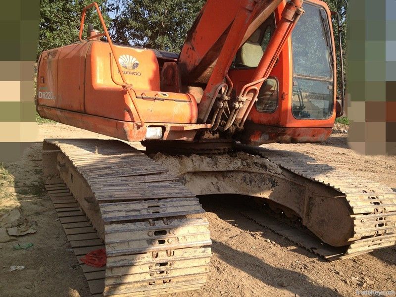 Used Korean Daewoo Excavator